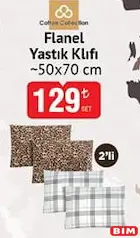 COTTON COLLECTİON FLANEL YASTIK KILIFI 2'Lİ